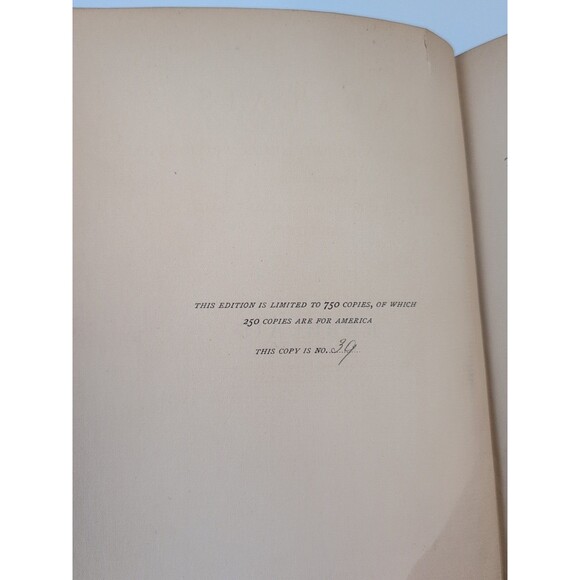 1893 Rabelais' Five Books & Minor Writings - W.F. Smith Trans. - #39/750 - Picture 7 of 14